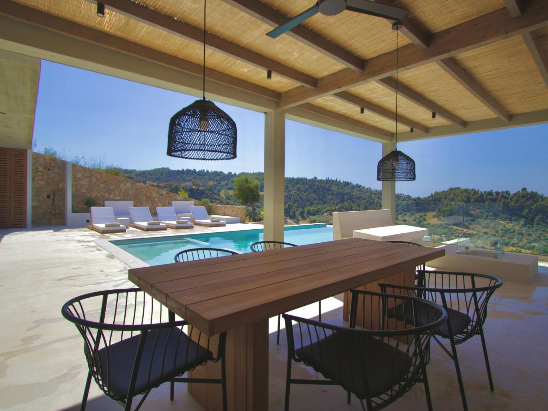 Design Villa Nea Skioni By Halkidiki Villas Luaran gambar